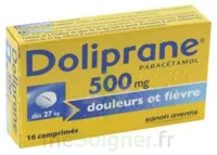 Doliprane 500 Mg Comprimés 2plq/8 (16) à Fargues-  Saint Hilaire