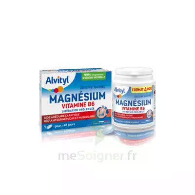 Alvityl Magnésium Vitamine B6 Libération Prolongée Comprimés Lp B/45 à Fargues-  Saint Hilaire